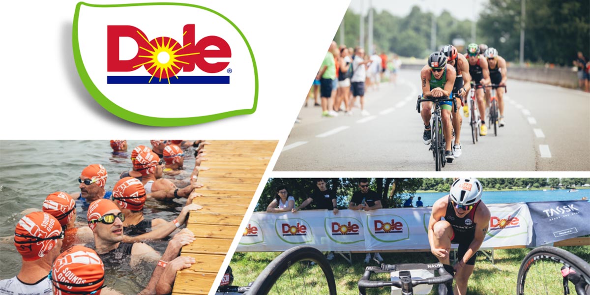 Dole Italia supporta i triatleti di Deejay Tri Milano